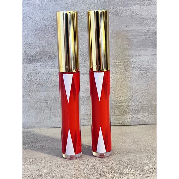 2x Estee Lauder Pure Color Envy Sculpting Gloss ~ 330 RED EXTROVERT - Picture 4 of 5
